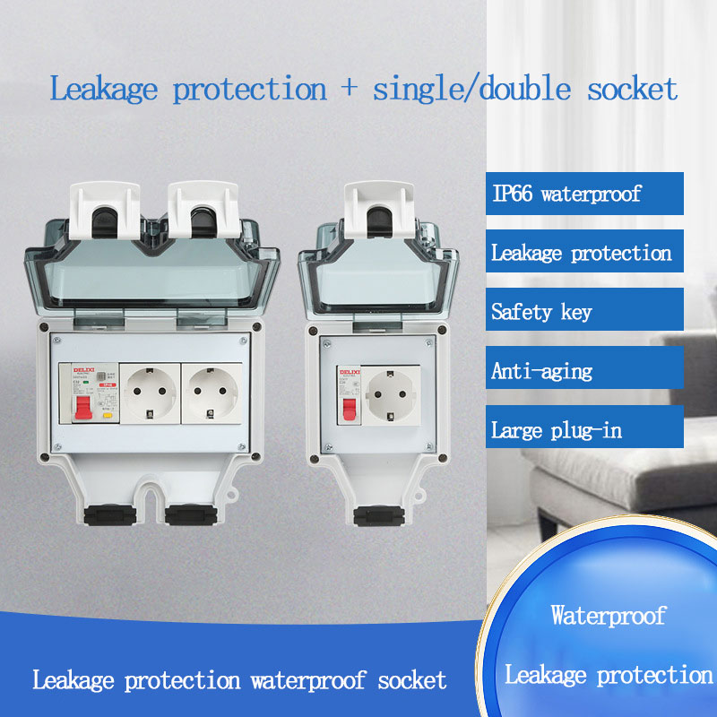 Outdoor Power Strip - Soket Tahan Air Luar Ruangan Tipe