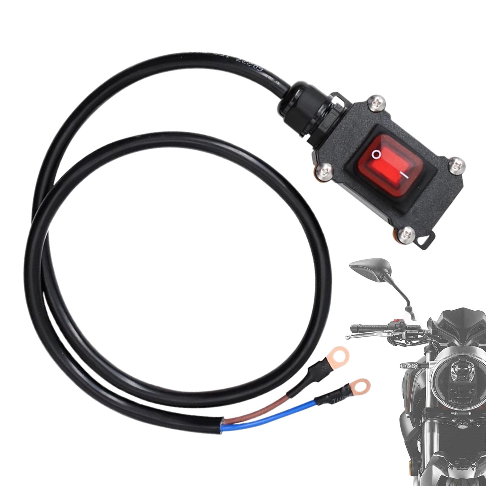 Outdoor Power Disconnect - 30/50/100Cm Pemutus Baterai Mobil 12V/24V Penghambat