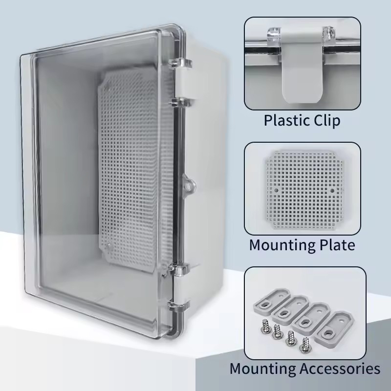 Outdoor Power Junction Box - Kotak Distribusi Listrik Plastik IP66 ABS