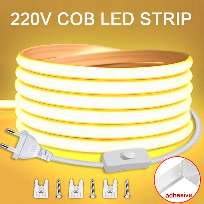Outdoor Power Strip Weatherproof - Strip Led COB anti air, Strip