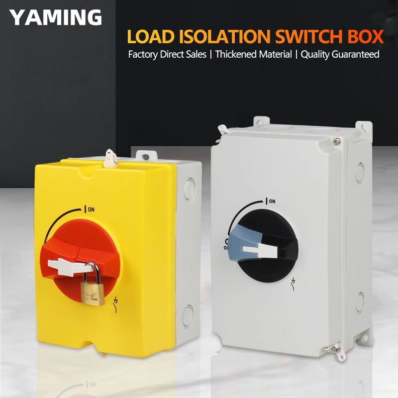 Outdoor Power Disconnect - Saklar Putar Universal yang Dapat Dikunci,
