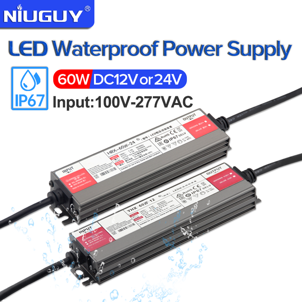Outdoor Power Supply 12V - Catu Daya Tahan Air IP67 60W