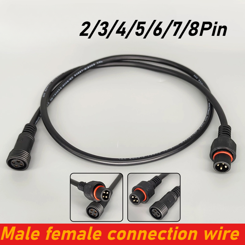 Outdoor Power Extension - IP67 Tahan Air 2 3 4