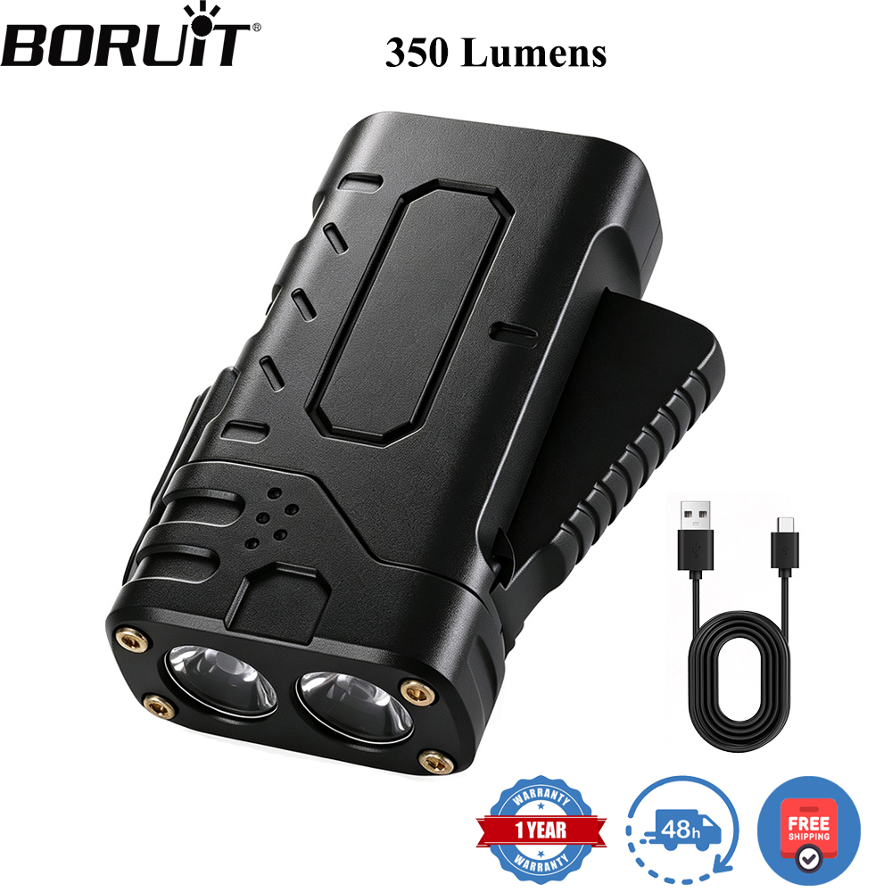 Outdoor Usb Power Supply - BORUIiT Senter LED EDC dengan Engkol