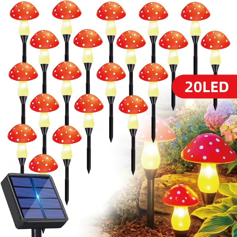 Outdoor Power For Wedding - Lampu Jamur LED Tenaga Surya untuk