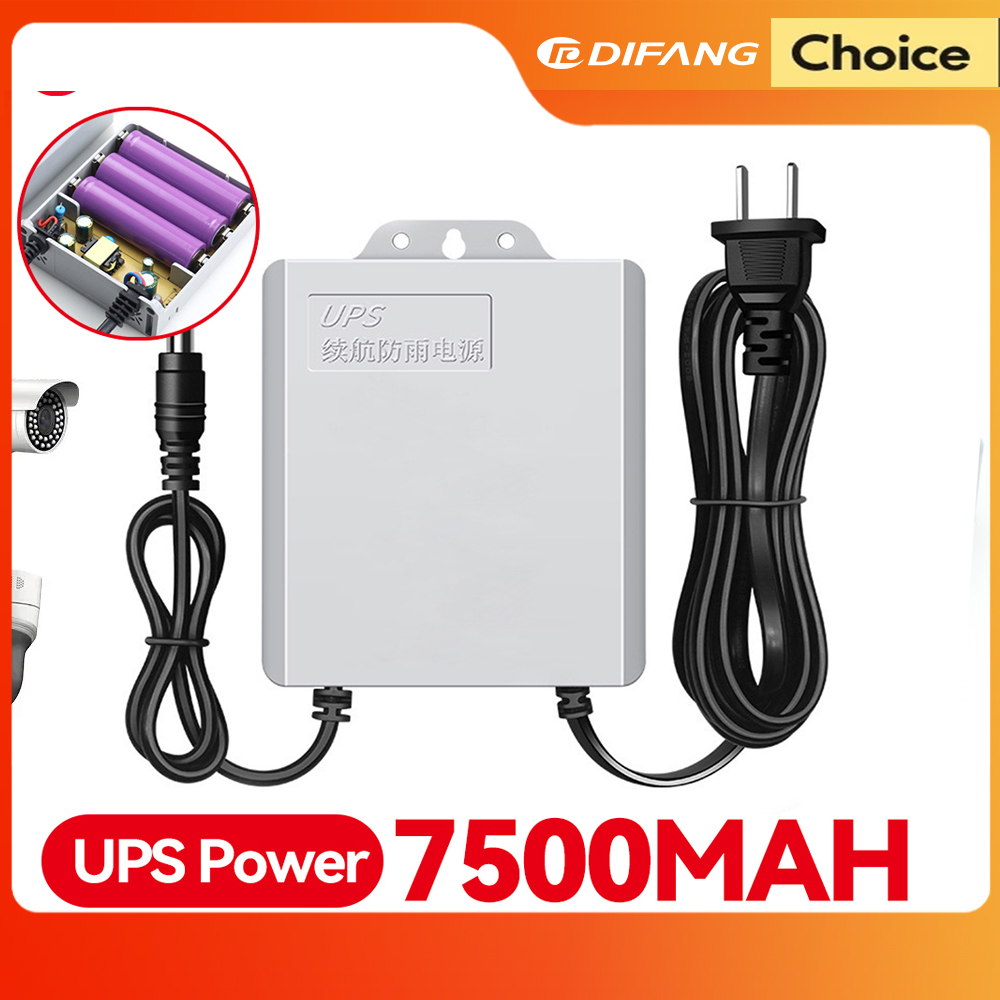 Outdoor Power Adapter Wyze - DIFANG Adaptor Daya Baterai UPS 7500MAH