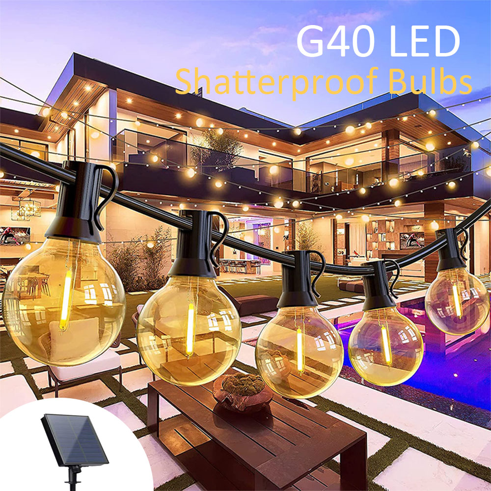 Outdoor Power For Wedding - Lampu dekorasi Kemah pernikahan bohlam G40