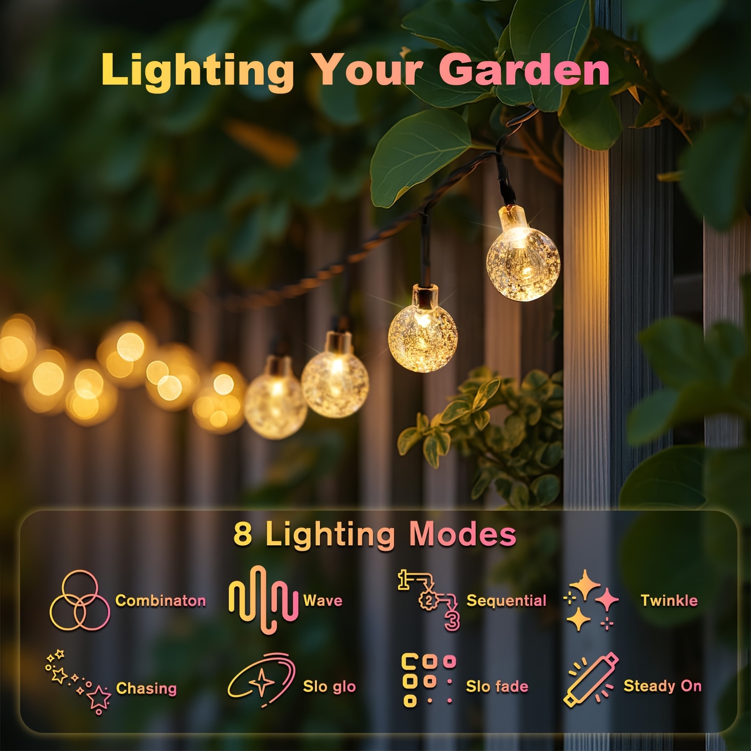 Lampu Tali Tenaga Surya untuk  - Outdoor Power For Wedding ulasan dan harga