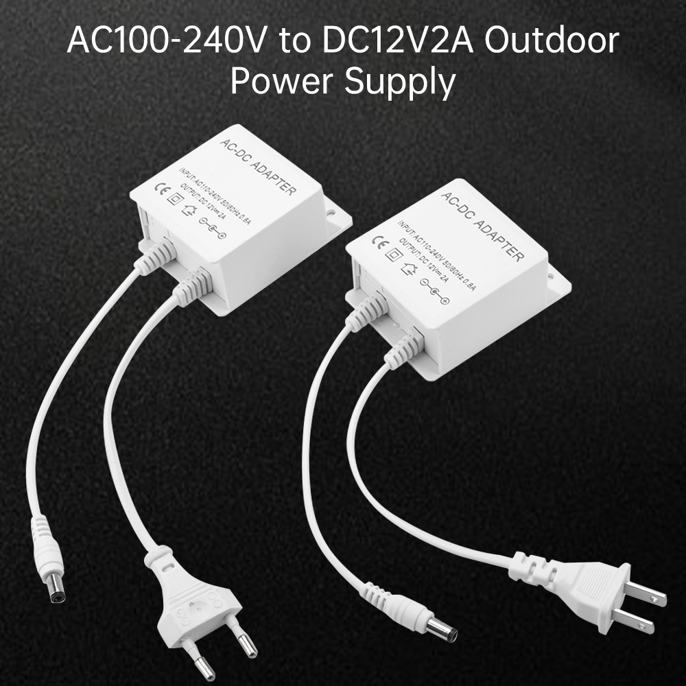 DC12V 2A Adaptor Steker UE Kea - Outdoor Power Wire ulasan dan harga