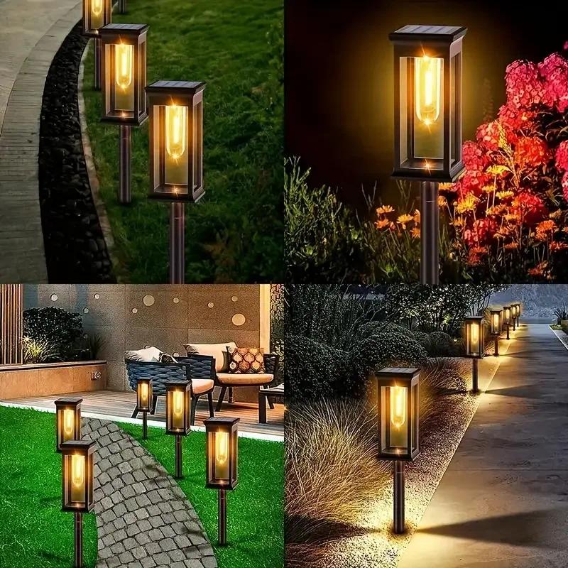 4Pcs Lampu Jalan Tenaga Surya  - Outdoor Power For Wedding ulasan dan harga