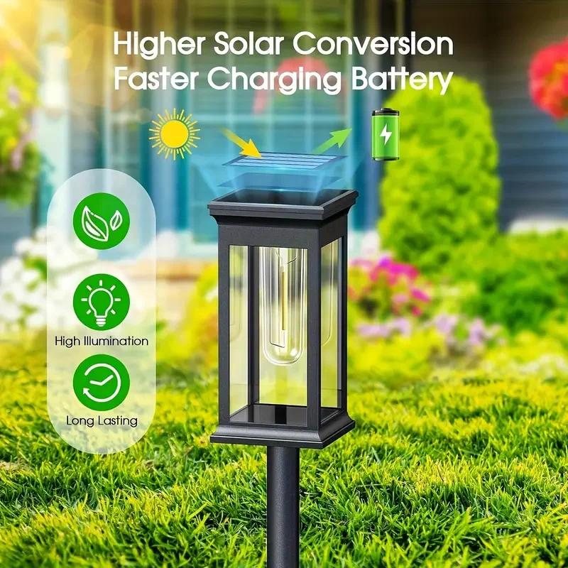 4Pcs Lampu Jalan Tenaga Surya  - Outdoor Power For Wedding ulasan dan harga