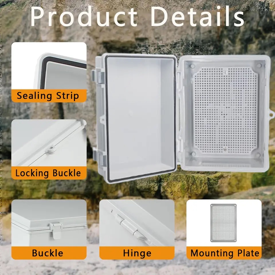 Luar Ruangan IP66 Abs Pc Plast - Outdoor Power Junction Box ulasan dan harga