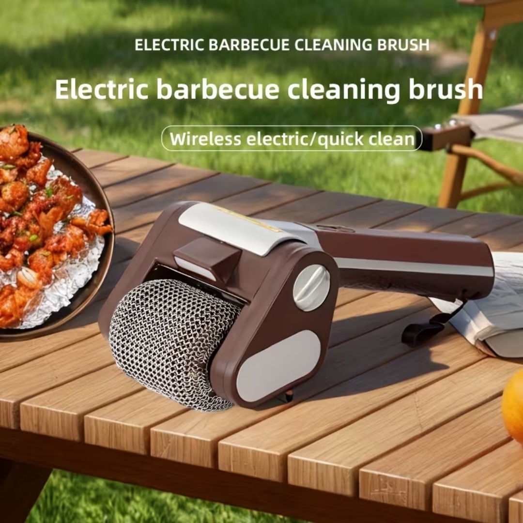Sikat Pembersih Panggangan Lis - Outdoor Power Brush ulasan dan harga