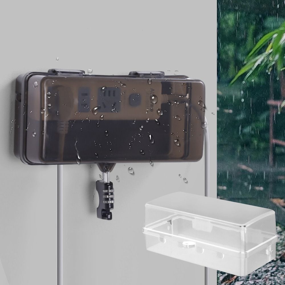 Kotak Steker Plastik Tahan Lam - Outdoor Power Extension ulasan dan harga