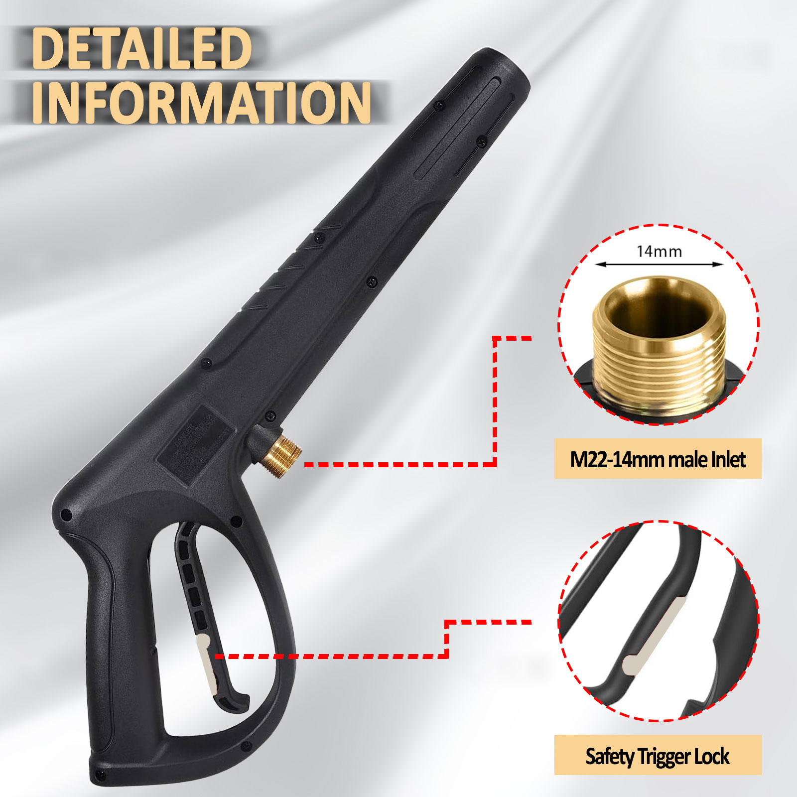 Pistol Semprot Air Bertekanan  - Power Washer Gun Replacement ulasan dan harga