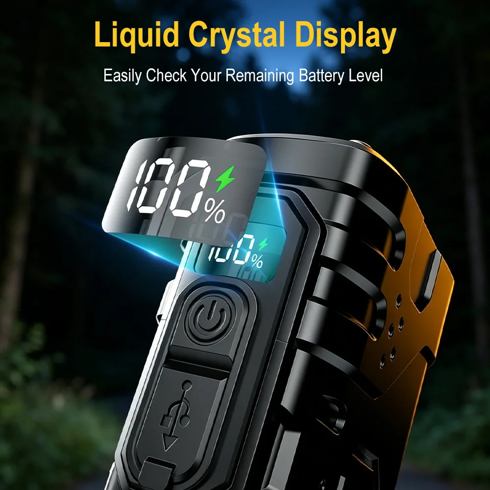 BORUIiT Senter LED EDC dengan  - Outdoor Usb Power Supply ulasan dan harga
