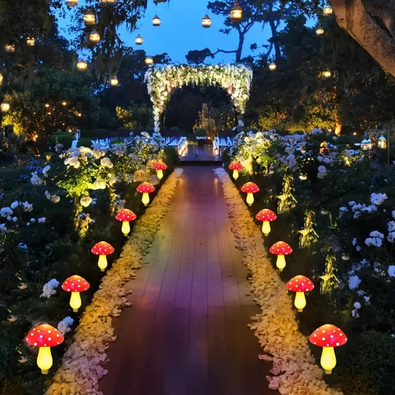 Lampu Jamur LED Tenaga Surya u - Outdoor Power For Wedding ulasan dan harga