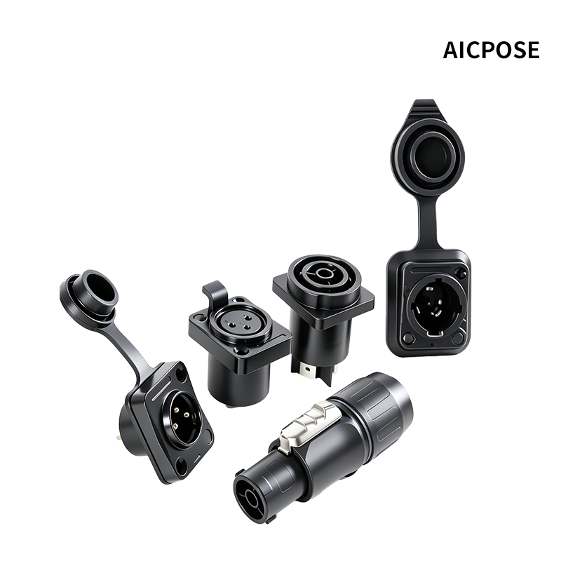 10 buah Konektor Daya Powercon - Outdoor Power Supply 12V ulasan dan harga
