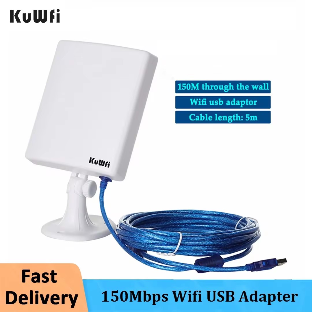 KuWfi adaptor USB Wifi 150Mbps - Outdoor Power Adapter Wyze ulasan dan harga