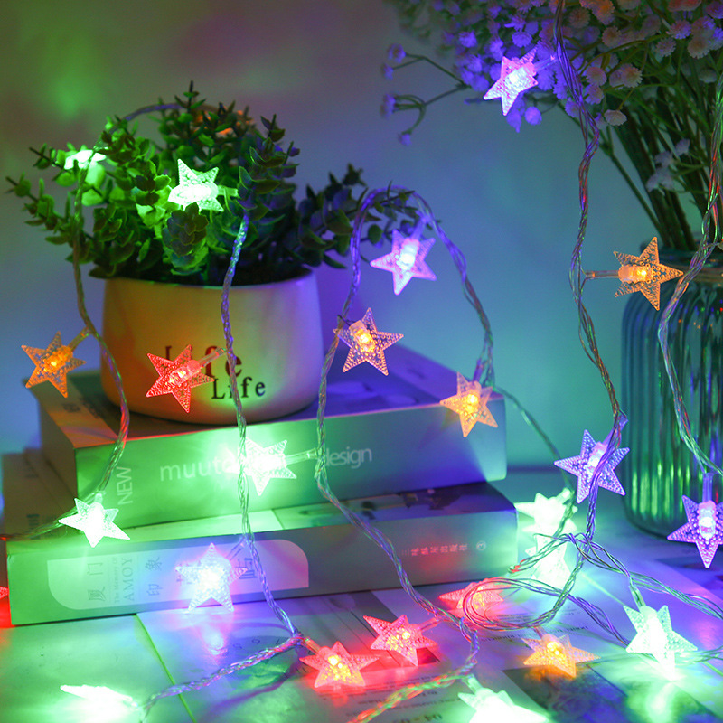Lampu Tali Peri Bintang Memper - Outdoor Power For Wedding ulasan dan harga