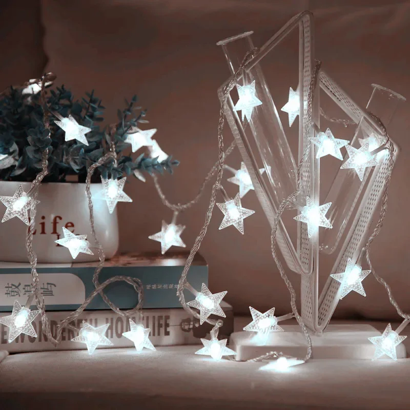 Lampu Tali Peri Bintang Memper - Outdoor Power For Wedding ulasan dan harga