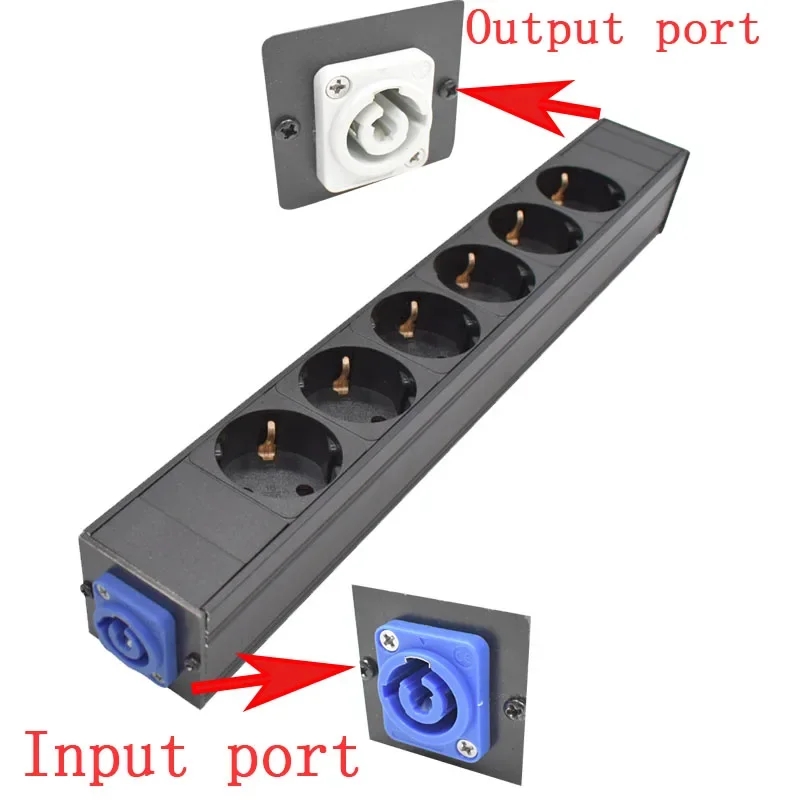 PDU strip daya Schuko Powerlin - Outdoor Power Strip ulasan dan harga