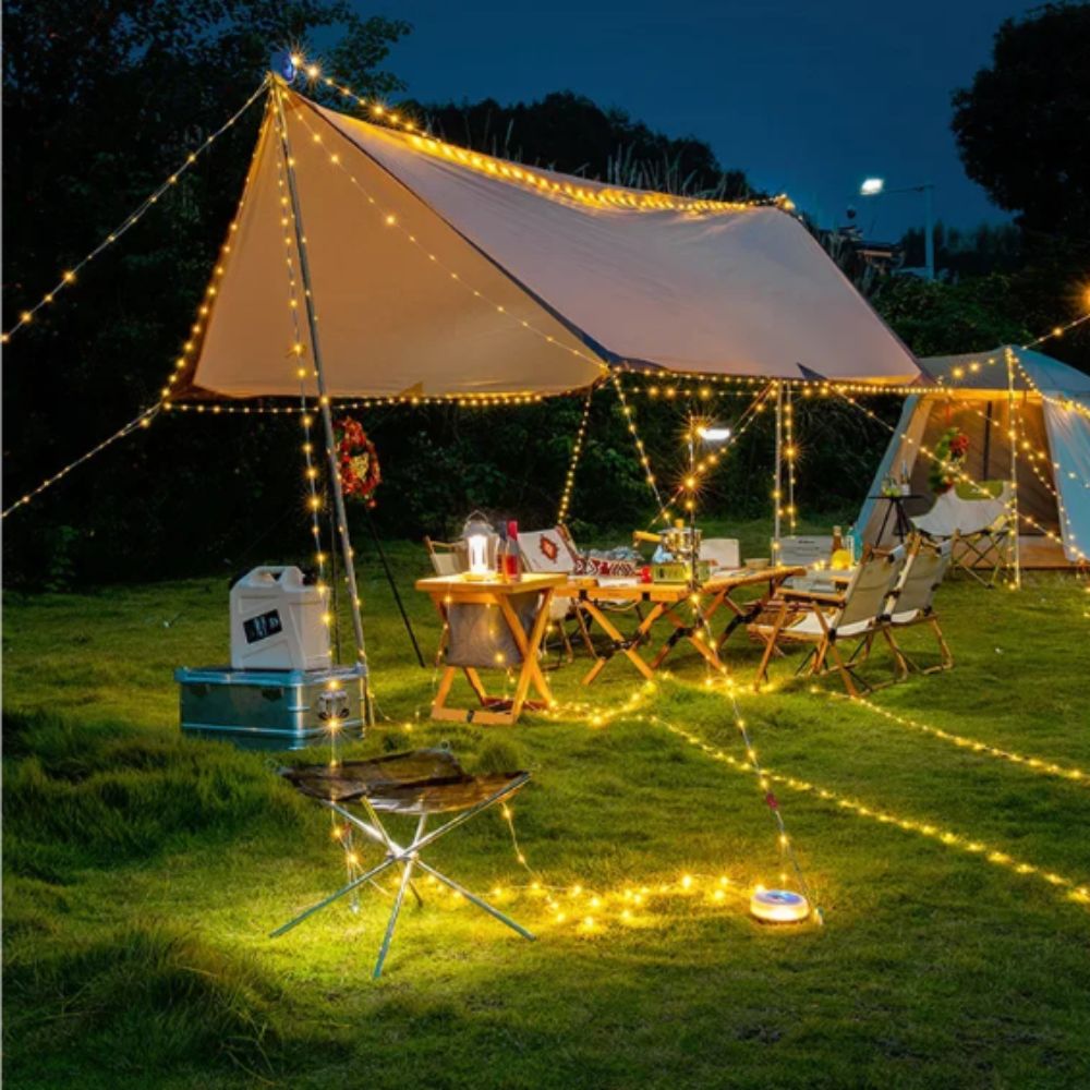Lampu LED Tenda, Lampu String, - Outdoor Power Strip ulasan dan harga