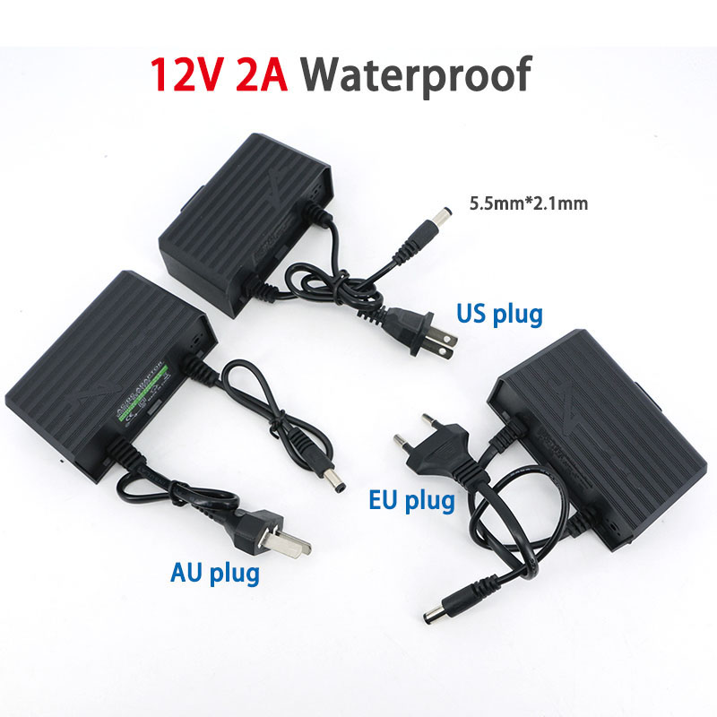 Adaptor Daya Dinding Tahan Air - Outdoor Power Supply 12V ulasan dan harga